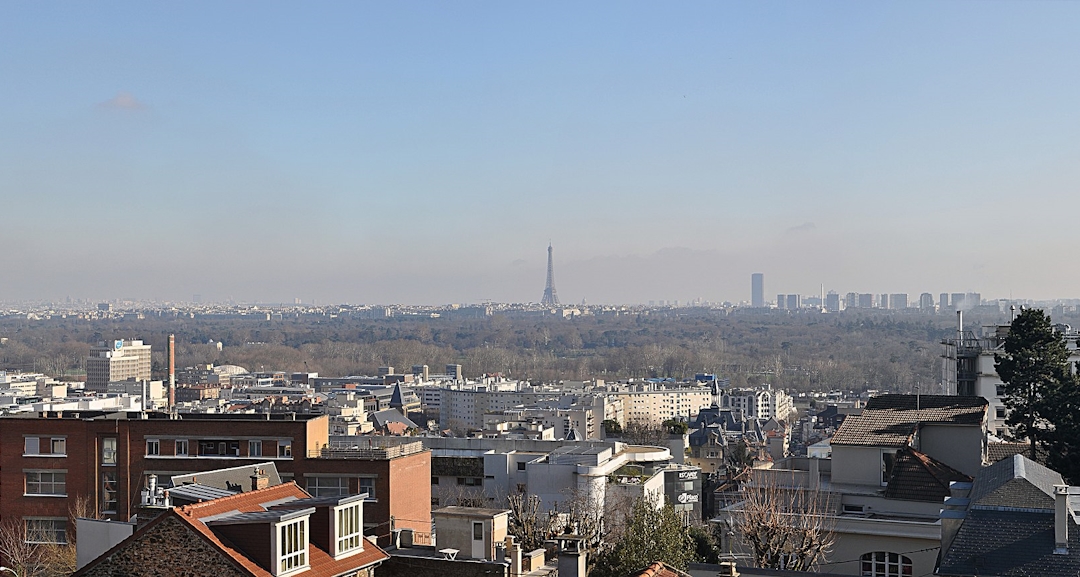 vue sur Suresnes, photo par Moonik